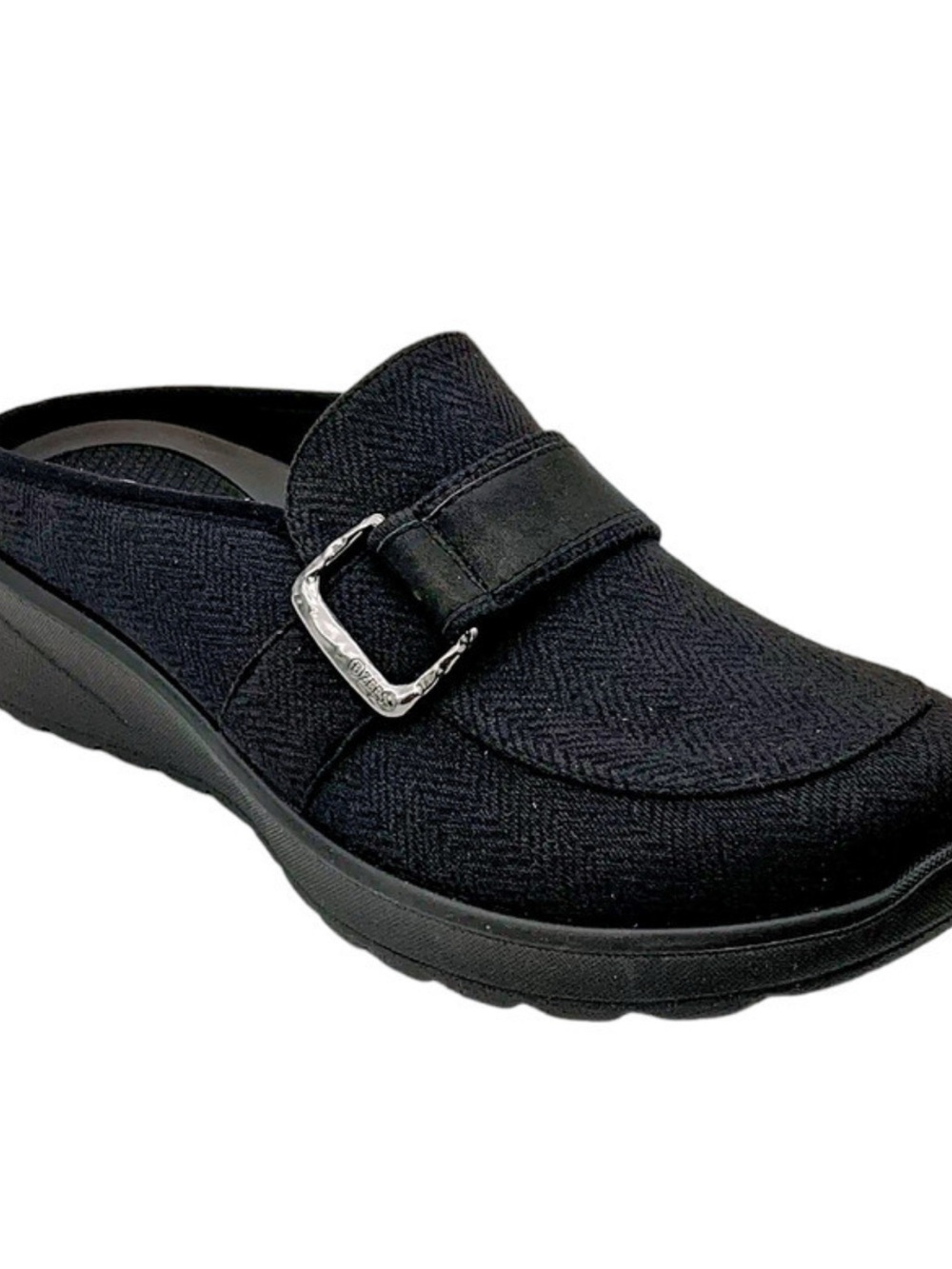Life Stride Black Slip-On Mules- Like New